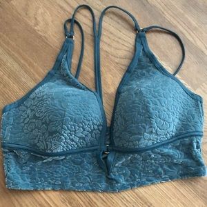 Victoria’s Secret PINK teal bralette